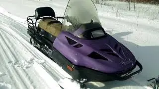 СНЕГОХОД ТАЙГА ПАТРУЛЬ  Ремонт в полевых условиях  Обрыв рулевого рычага.