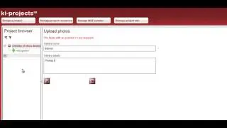 Uploading Photos to ki-projects