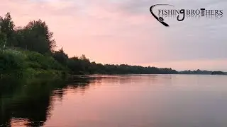 Рыбалка на перетягу на реке Вятка. Интерес проявлен у сома и судака