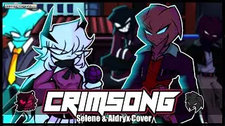 WHO ATE THE LAST SLICE? | FNF - Crimsong - Selene & Aldryx Cover (Electrolite Remix)
