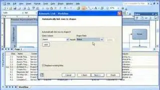 Visio 2007 Demo: Connect data to your Visio diagram