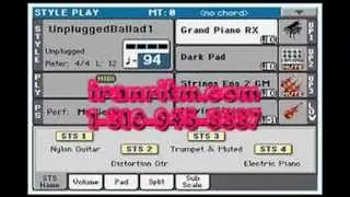کرگ یاماها تکنیکس رولند کیبورد ریتم ‌ست فایل ضرب ریتمهای شرقی‌ PA3X PA800 PA600