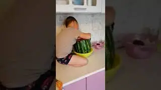 Арбуз. Он просто не смог удержаться.
