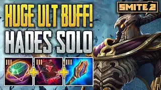 HADES CAN JUMP IN ULT NOW!? Hades Solo Gameplay (SMITE 2 Alpha)
