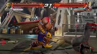 Weird comeback against aggressive Paul tekken 7 | Gangsta paradise remix
