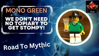 🟢  Mono Green Ramp | MTG Arena - Road to Mythic | Alchemy Deck Guide + Ixalan Preview!