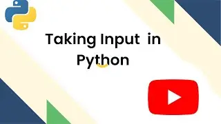 Taking input in python | user input in python | getting user input in python.