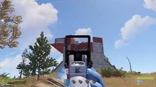 Убил соло зерг но пт не хватило емаее скуфы в Rust/Раст