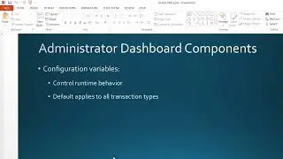 Oracle AME 03 AME Building Blocks   Administrator Dashboard