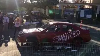Frat Bros Destroy someone's Car UCB