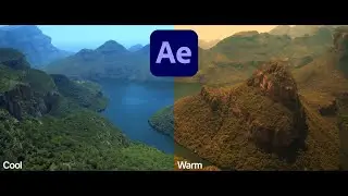 ❄️🌡️ Editing Tip - Change Footage 'Tone' in After Effects | Cool or Warm!