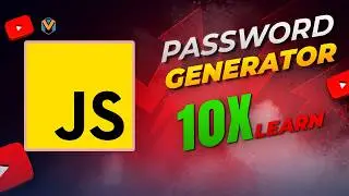 Build a Password Generator App with JavaScript | Beginner-Friendly Step-by-Step Tutorial