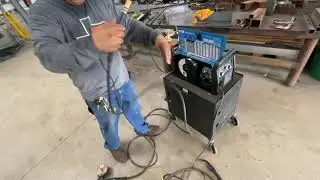How to connect an aluminum spool gun to Miller 211 welder