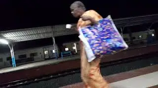 16176 Karaikkal - Tambaram Kambam Express unscheduled halt at Chidambaram # Indian Railway Fan #