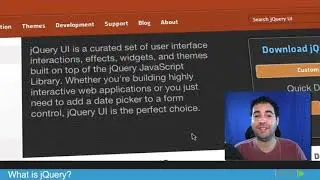 jQuery UI Development