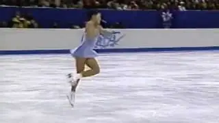 Michelle Kwan- 1998 Olympics- Free Skate Silver Metal Finish