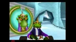 Crash Car (CTR) Adventure Mode Crash VS Komodo Joe