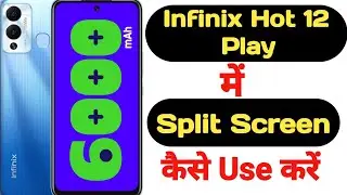 How to enable split screen in Infinix Hot 12 Play || Infinix Hot 12 Play split screen