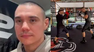 TIM TSZYU on training with KOSTYA TSZYU