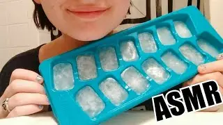 ❄️EATING CARBONATED ICE CUBES❄️ - Ice Eating ASMR - | Soft Crunches |