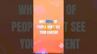 Here is why 90% of people don't see your video content and what you need to do about it
