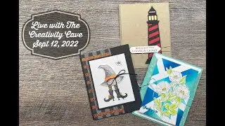 Sept 12, 2022 LIVE with The Creativity Cave