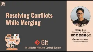 Resolving Conflicts While Merging On Git | Hands-on Git Series | Yoohoo Git