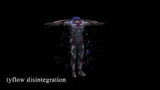 tyflow disintegration 3dsmax #tyflow #disintegration #3dsmax #fx #houdinifx