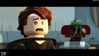 Cutscene of Anakin talking to Jedi Council- BUT In LEGO with Superman symbol! 0_o