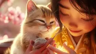 Will cat and mouse stay together forever #ai #chatgpt#cat#catlover #cute