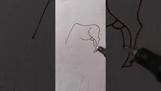 Draw a cow #outline #drawing #art #artdrawing