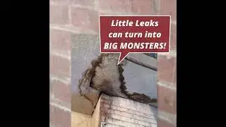 All Chimneys Leak: Little Leaks Can Turn into Monster Leaks