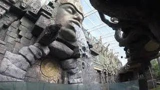 Искусственный водопад в сафари парке (Safari Park) Краснодар