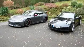 Porsche 992 vs GT3 Comparison