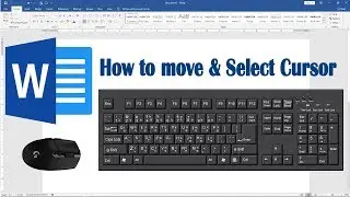 How to Move and Select Cursor in Microsoft Word
