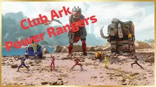 Club Ark and Power Rangers Goes Live - Ark Survival Ascended