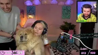Zerkaa Reacts To Mushu Being The CUTEST Dog…