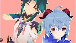 Xiao recibe la leccion de su vida de Ganyu y Qiqi (se quedo sin Hijos) Xiao x Ganyu