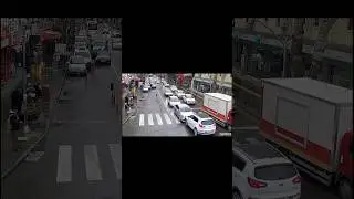 Ters Yöne Girmeye Çalışan Otomobil Sürücüsü ⁉️#crash #shorts #short