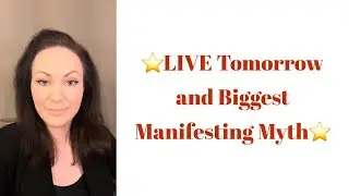 LIVE Tomorrow and Biggest Manifesting Myth-Info Below⏬#manifestationcoach#specificperson
