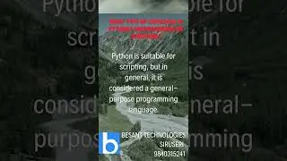 what is python? what type of language is python? programming or scripting? define modules in python?