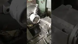 Выемки под клапана на токарном