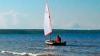 Dinghy Sailing Holidays: Under Lateen Sail - Part 4 / Швертбот под латинским парусом