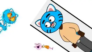 Gumball gets grounded | Gumball Beat up Her Sister