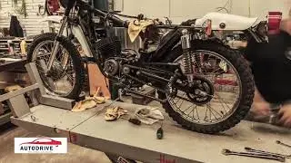 Phục hồi xe Kawasaki KE100 đời 1978
