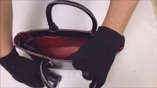 Женская сумка с жестким каркасом 866 Black