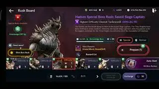 Hadum Special Boss Rush: Sunil Siege Captain Black Desert Mobile