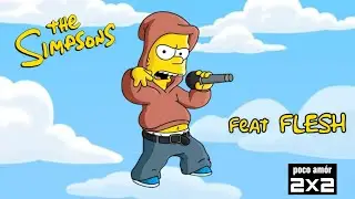 poco amór - Bart Simpson feat FLESH (Lyric Video)