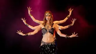 Irinalda, Elena, Vesnika - indian tribal fusion bellydance trio @Arcanum IV Tribal Fest