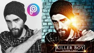 Picsart Poster editing...